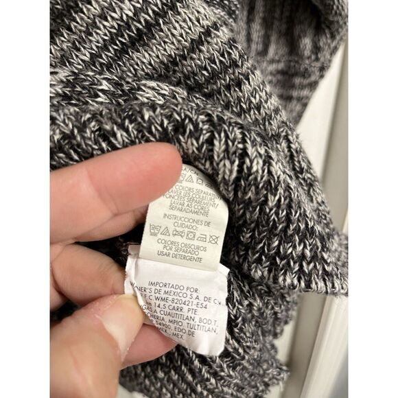 Calvin Klein‎ Sweater Womens Sz Large Black Knit Dolman Sleeve - Picture 6 of 10